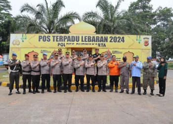 Wakapolres Purwakarta Terima Tim Supervisi Dari Mabes Polri