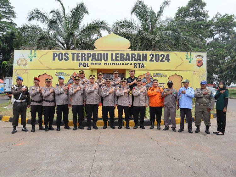 Wakapolres Purwakarta Terima Tim Supervisi Dari Mabes Polri