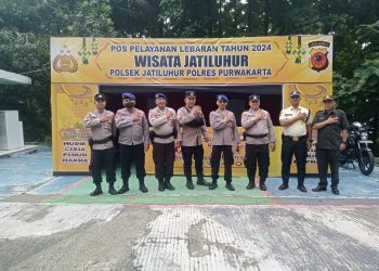 Selain Mengamankan Jalur Mudik, Polres Purwakarta Juga Amankan Objek Wisata Jelang Lebaran