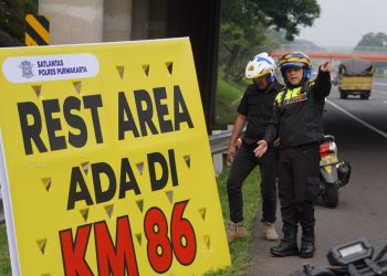Kapolres Purwakarta Terjun Langsung Pantau Jalur Tol Cipali