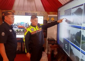 Polres Purwakarta Terus Pantau Arus Mudik Lebaran Lewat CCTV