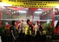 Siaga 24 Jam, Personil Unit Samapta Polsek Sumur Bandung Siap Amankan Arus Mudik Lebaran 2024