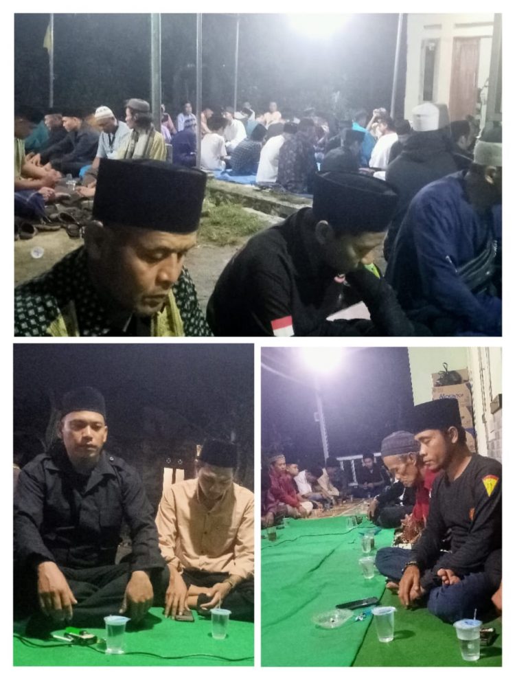 Ketua Ormas Lapbas DPAC Jambe Tangerang Beserta Pengurus Hadiri Acara Tahlil Sebagai Bentuk Kepedulian