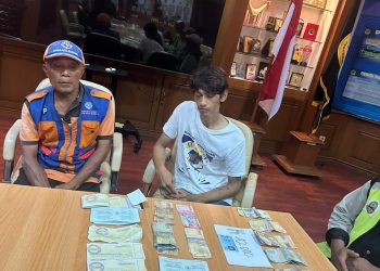 SABER PUNGLI PROV. JABAR AMANKAN SEJUMLAH PELAKU PARKIR LIAR (PUNGLI) YANG DIDUGA DILAKUKAN DI AREA MASJID AL-JABAR