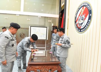 Enam Jabatan Pimpinan Tinggi Pratama Bakamla RI Diserahterimakan