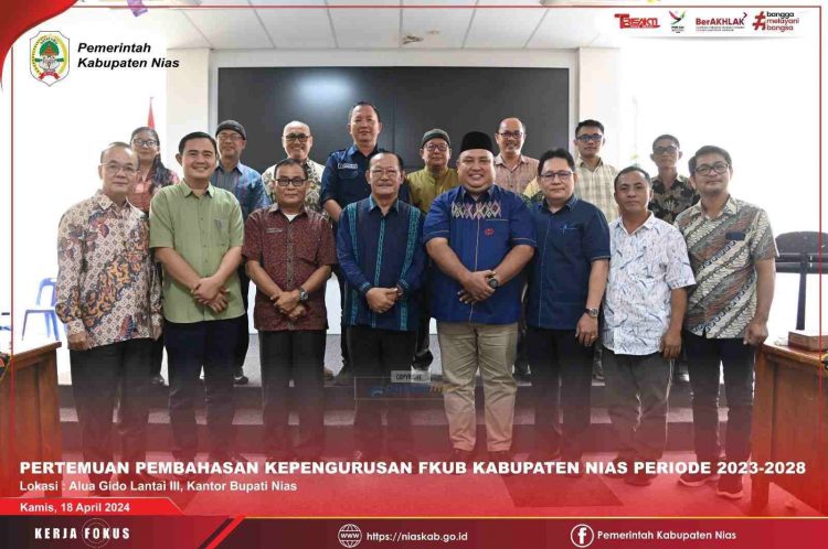 Wabup Nias Berharap FKUB Mengelola Keberagaman Dan Perbedaan di Tengah – Tengah Masyarakat