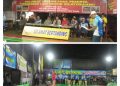 Opening Bulutangkis liga Kocok Silaturahmi Series ke 20 PB Oyag Sangat Meriah