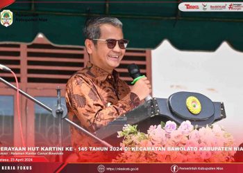 Bupati Nias : Kepedulian Terhadap Perempuan Sangatlah Diperlukan