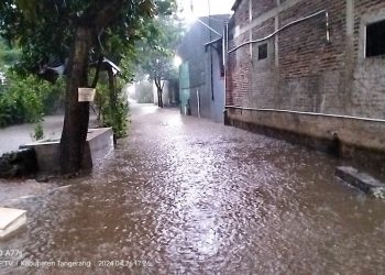Banjir Tak Kunjung Ditangani, Warga Perumahan Binong Akan Lakukan Demo ke Kantor Bupati Tangerang