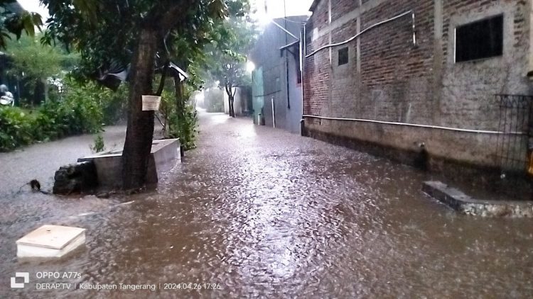 Banjir Tak Kunjung Ditangani, Warga Perumahan Binong Akan Lakukan Demo ke Kantor Bupati Tangerang