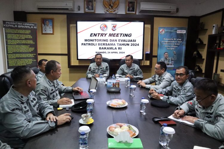 Bakamla RI:Evaluasi Patroli Bersama 2024 di Manado