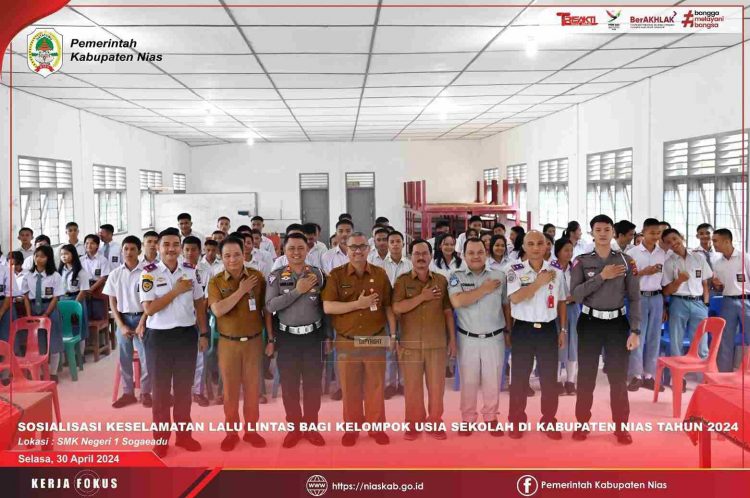 Sekda Nias: Taati Aturan Berlalulintas Demi Masa Depan Yang Lebih Baik