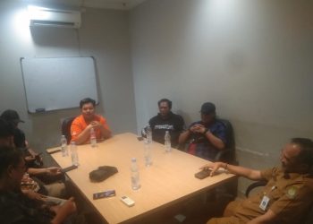 Menjamurnya Tiang Internet, Sejumlah Wartawan Sambangi Dinas PUPR