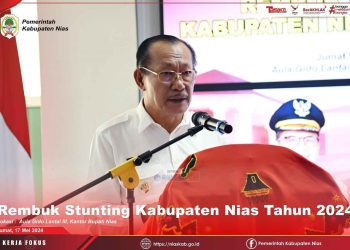 Pemkab Nias Gelar Pertemuan Rembuk Stunting Tahun 2024