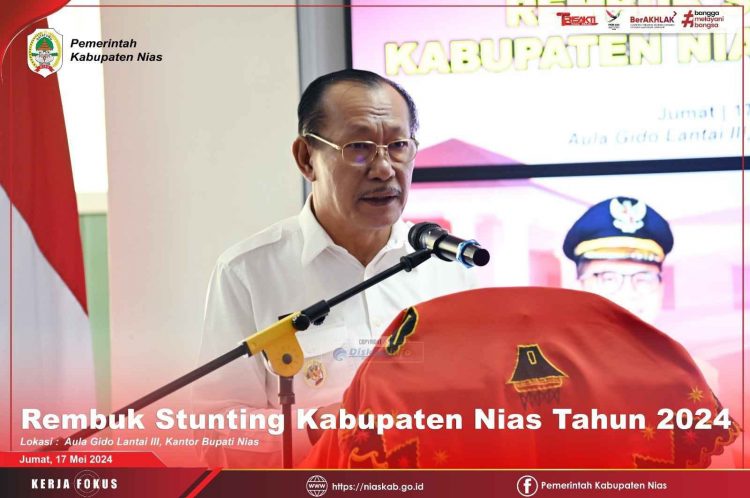 Pemkab Nias Gelar Pertemuan Rembuk Stunting Tahun 2024