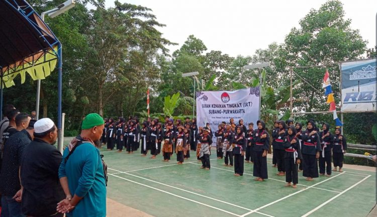 Padepokan Pencak Silat 11 Elang Putih Dari Selatan Gelar Ujian Kenaikan Tingkat