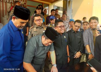 Ketua DPRD Kota Tangerang Dan Seluruh Fraksi Mendukung Penolakan RUU Penyiaran,Penandatangan Fakta Integritas
