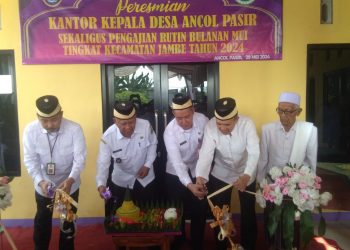Peresmian Kantor Kepala Desa Ancol Pasir Sekaligus Pengajian Rutin Bulanan MUI Tingkat Kecamatan Jambe