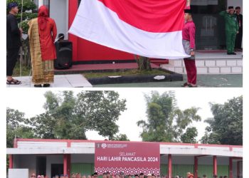 Semangat Persatuan Menuju Indonesia Emas 2045, Rutan Tangerang Gelar Upacara Hari Lahir Pancasila Tahun 2024
