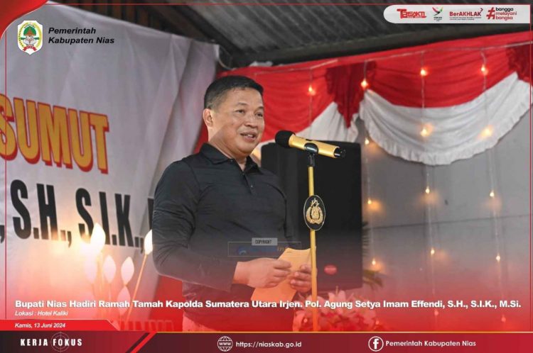 Kapolda Sumut Ramah Tamah Bersama Forkada se-Kepulauan