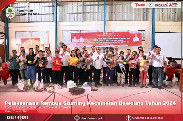 Rembuk Stunting Tingkat Kecamatan Bawalato Kab. Nias Tahun 2024