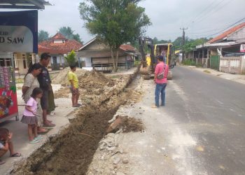 Pekerjaan Drainase Di Kampung Babakan Dapat Mengurangi Banjir