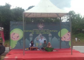 Milad 104: Desa Lumpang Dengan Acara 1000 Santunan Yatim Piatu