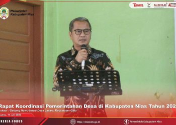 Bupati Nias Harapkan Kepala Desa Mempunyai Akuntabilitas