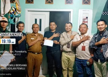 Menghindari Data Ganda, Kini Pencocokan Data oleh Pantarlih, di Kediaman Anggota Bawaslu Budi Hidayat