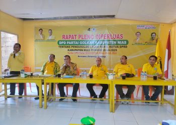 DPD Partai Golkar Nias Usung Yaatulo Gulo dan Arota Lase Sebagai Calon Bupati dan Calon Wakil Bupati