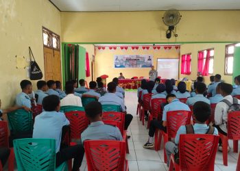 Stasiun Bakamla Tual : Gelar Sosialisasi K3 di SMKN 1 Tual