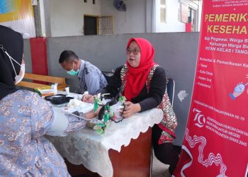Pemeriksaan Kesehatan Gratis : Warnai Hari Pengayoman Ke-79 Di Rutan Kelas I Tangerang