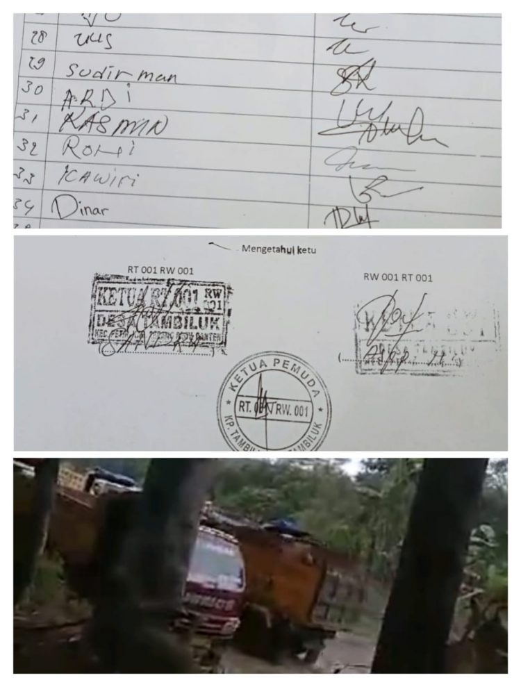 Di Duga Belum Memiliki Izin Galian C Di Tambiluk Petir Warga Meminta Di Tutup