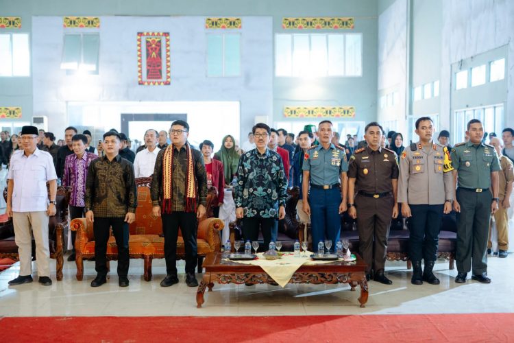 Pelantikan BPC HIPMI Lampung Utara Dihadiri Seluruh Forkompimda