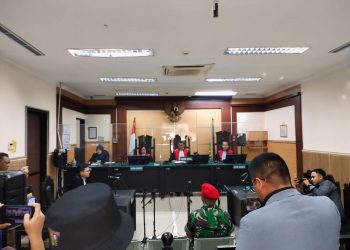 Serka Jems,Anggota Kopasus Aktif Serang Banten Menjalani Sidang Di PN Tangerang Kota
