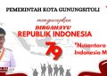 Pemerintah Kota Gunungsitoli Mengucapkan Selamat Dirgahayu Republik Indonesia Ke-79 Tahun 2024