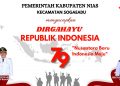 Pemerintah Kecamatan Sogae’adu  Mengucapkan  Selamat Dirgahayu Republik Indonesia Ke-79 Tahun 2024