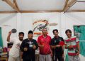 PEMUDA PEMUDI KARANG LAYUNG RW 03 NAGRI TENGAH RAYAKAN HUT RI KE-79 DENGAN PERTANDINGAN TENIS MEJA