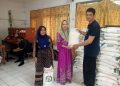 Pelayanan Penyaluran Beras 10 kg Berjalan Lancar di Kantor Pos Tigaraksa, Kabupaten Tangerang