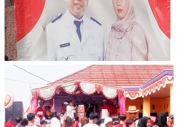 Gerak Jalan Santai Desa Ancol Pasir Sekaligus Gelar Acara Semarak HUT RI Ke 79 Berlangsung Meriah