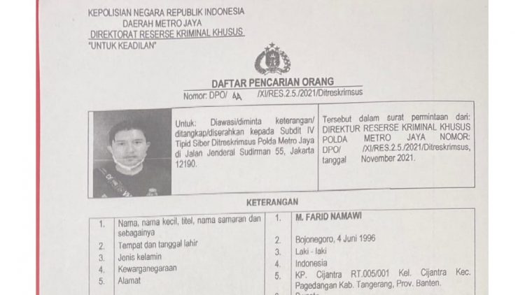 Teddy Gunawan Ungkap Lambatnya Penanganan Kasus oleh Polda Metro Jaya