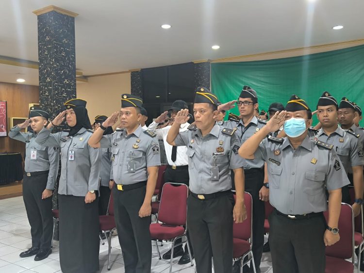 Apel Perdana : Kolaborasi Sinergisitas dan Integritas Menjadi Tiga Arahan Pokok Menkumham