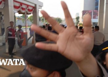 Oknum Polwan Diguga Halangi Tugas Jurnalistik Pasca Aksi Mahasiswa