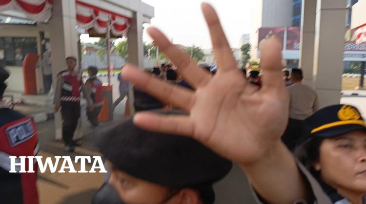 Oknum Polwan Diguga Halangi Tugas Jurnalistik Pasca Aksi Mahasiswa