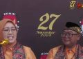 Hj. Anne Ratna Mustika dan H. Budi Hermawan Daftar ke KPU, Warnai Purwakarta