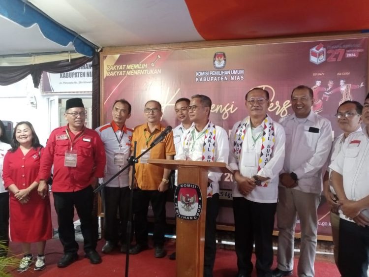 Maju Periode Kedua, Yaatulo Gulō-Arota Lase Bebaskan Kab. Nias Sebagai Daerah Tertinggal