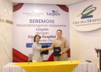Taspen Gandeng Ciputra Hospital Citra Garden City Jakarta Untuk Jaminan Layanan Kecelakaan Kerja Bagi Pegawai ASN dan Pejabat Negara