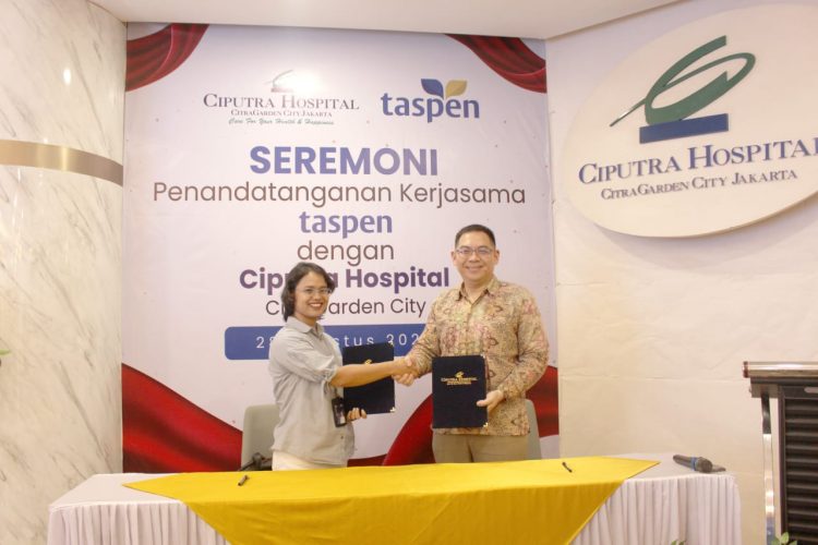 Taspen Gandeng Ciputra Hospital Citra Garden City Jakarta Untuk Jaminan Layanan Kecelakaan Kerja Bagi Pegawai ASN dan Pejabat Negara