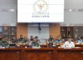 Panglima TNI dan Wamenhan RI : Hadiri Rapat Kerja Bersama Komisi I DPR RI Bahas RKA Tahun 2025