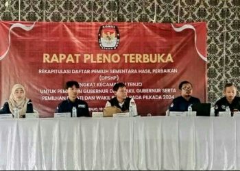 Rapat Pleno DPSHP : Tingkat Kecamatan Tenjo Dihadiri Perwakilan Partai Politik Juga Muspika